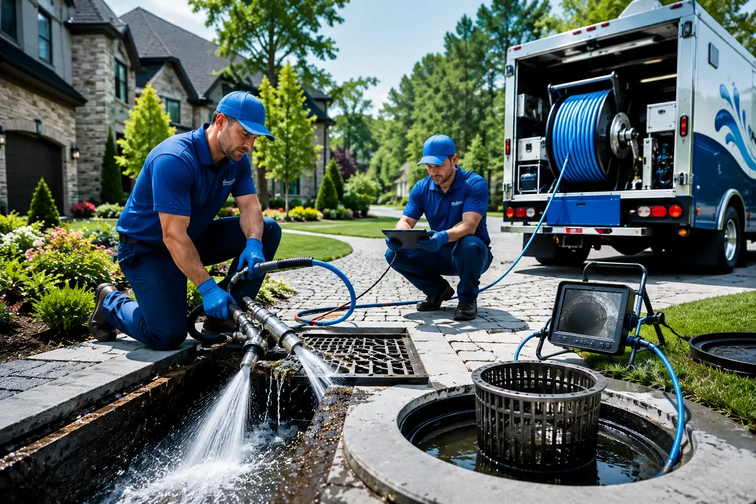 Local outdoor drain cleaning professionals in Toms Brook, VA